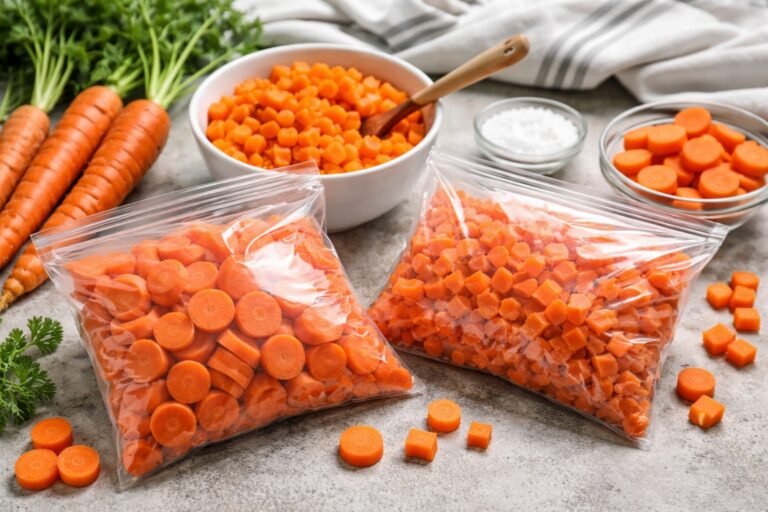 Peut-on congeler des carottes crues ou cuites