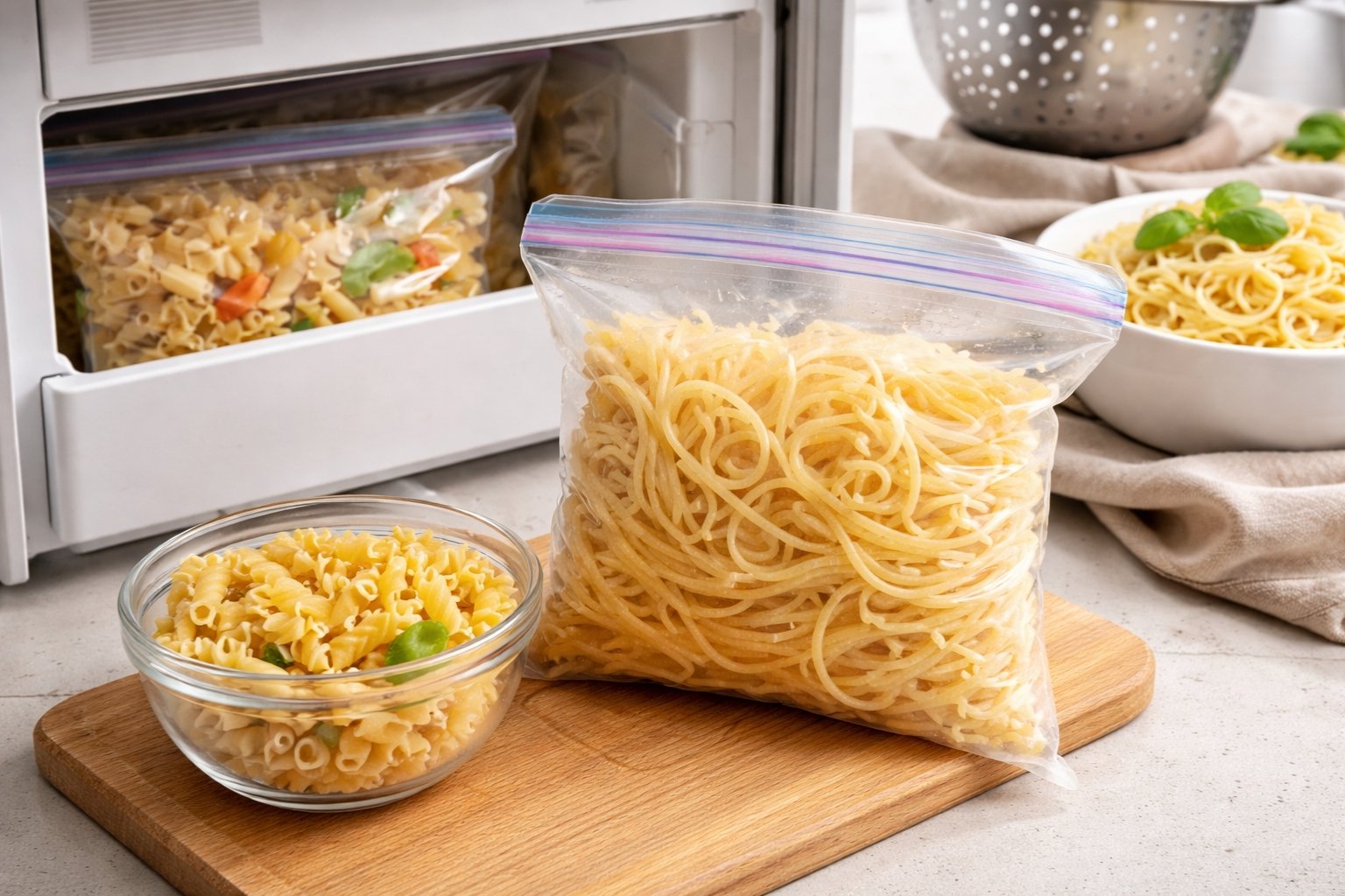 Peut-on congeler des pâtes cuites