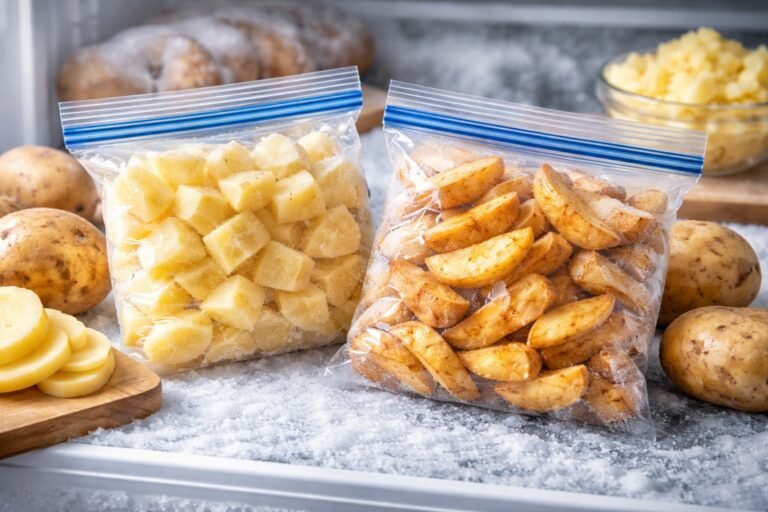 Peut on congeler des pommes de terre crues ou cuites