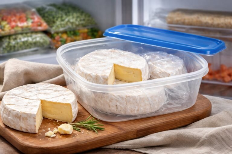 Peut on congeler du camembert