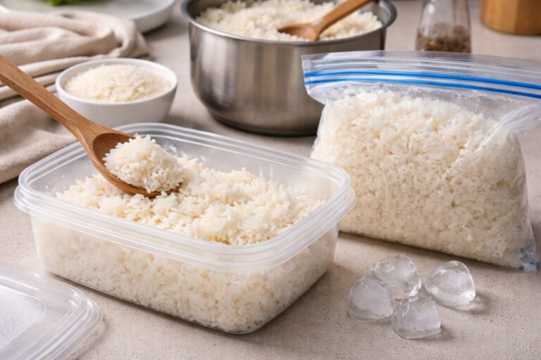 Peut on congeler du riz cuit