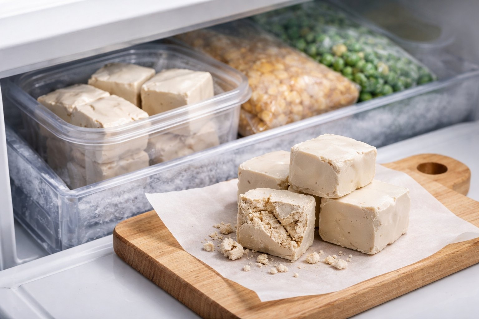 Peut-on congeler de la levure fraîche de boulanger