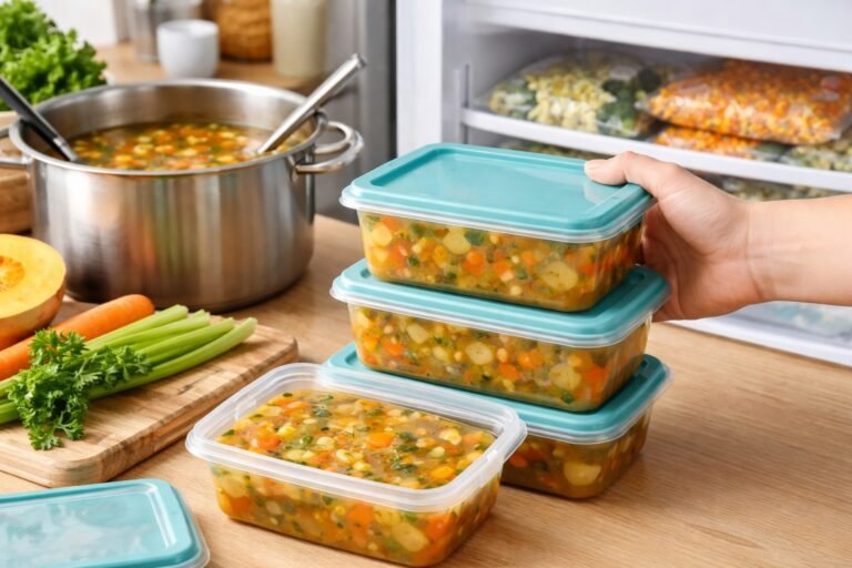 Peut-on congeler de la soupe