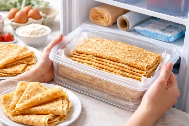 Peut on congeler des crêpes fraîches faites maison et cuites