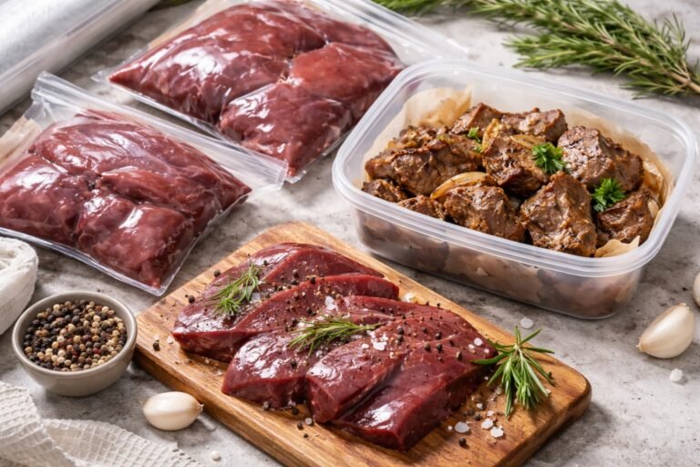 Peut on congeler du foie de veau cru ou cuit