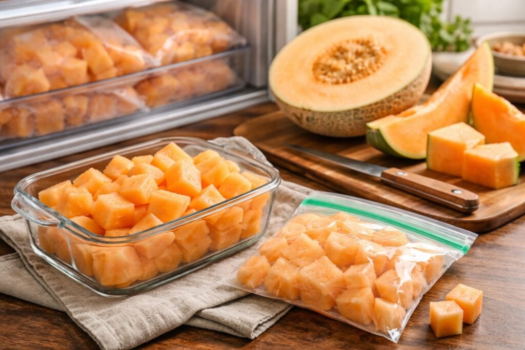 Peut on congeler du melon frais cru